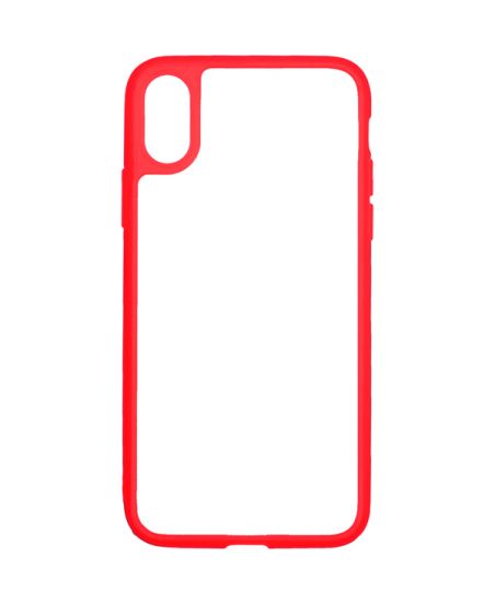 Чехол для iPhone InterStep iPhone X PURE-CASE ADV красный